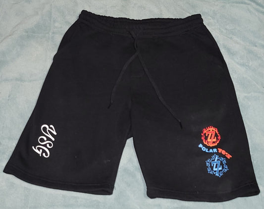 HOTNCOLD YSG (Black) Mens Sweat Shorts